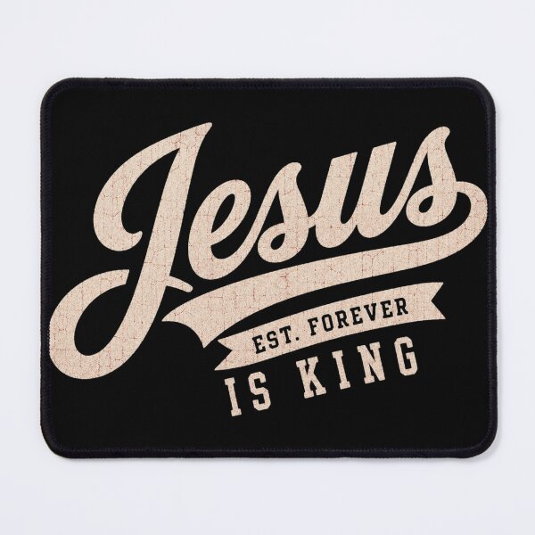 Item preview, Jesus Is King Est. Forever – Vintage Retro Christian t-shirt designed and sold by RickyHN7.