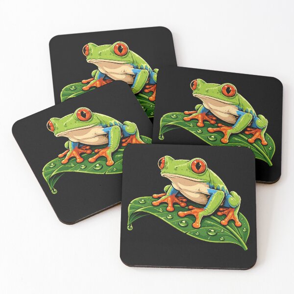 Item preview, Red Eyed Tree Frog Art designed and sold by roni-harbor.