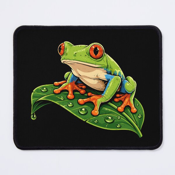 Item preview, Red Eyed Tree Frog Art designed and sold by roni-harbor.