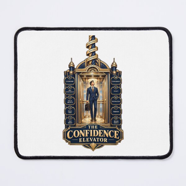 Item preview, The Confidence Elevator: Career Psychology & Professional Growth Vector Design designed and sold by Nubian Style.