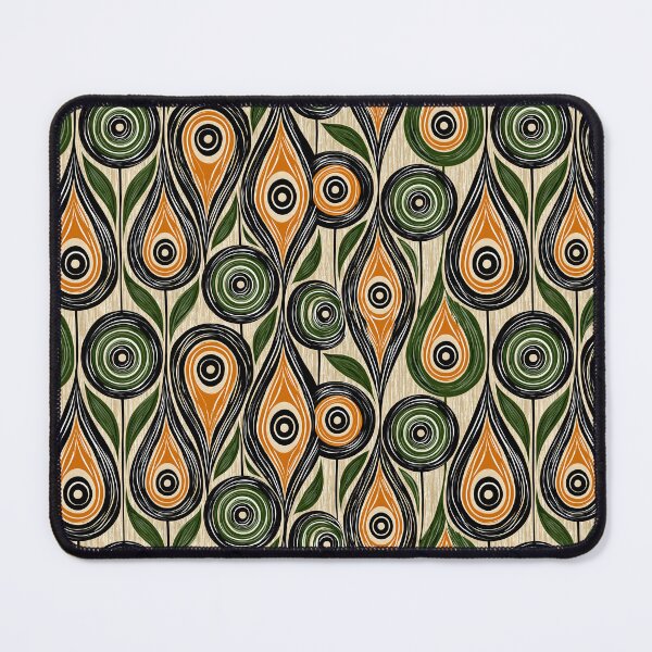 Item preview, Abstract Floral Teardrop Pattern designed and sold by Pixel-Lair.