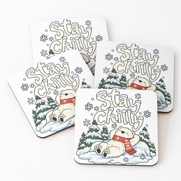 Item preview, Stay Chilly Cute Polar Bear designed and sold by Imaginationbeyond.