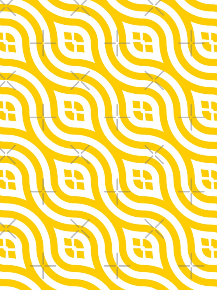 Thumbnail 4 of 4, iPhone Case, Yellow Rounded Lines Pattern - Bright Abstract Pattern designed and sold by Gustavo Navarro.