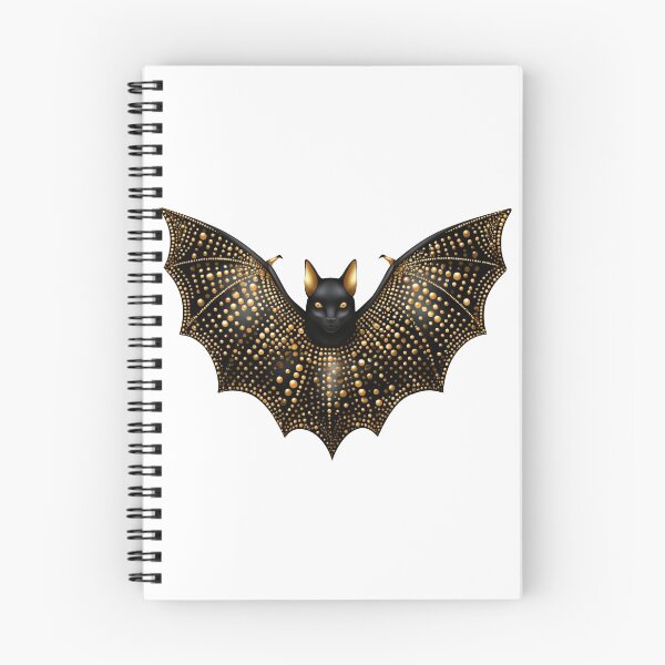 Item preview, Black Gold Bat Halloween Gothic Aesthetic designed and sold by olenapetol.