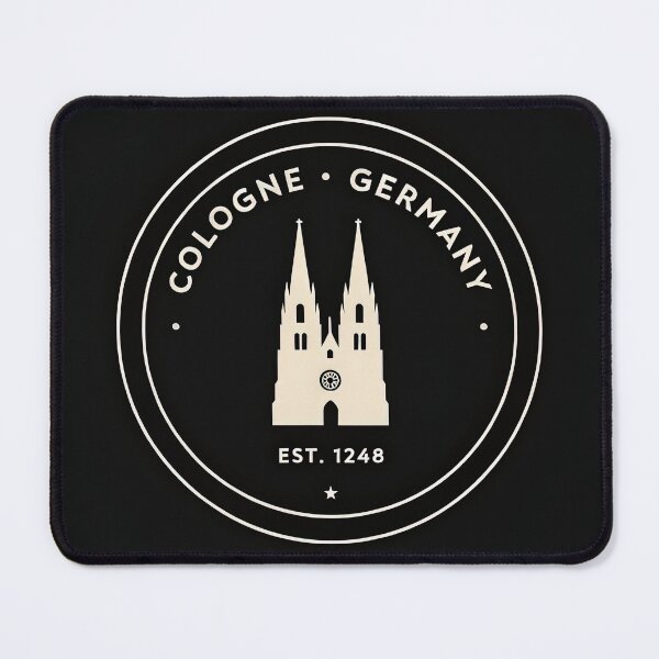 Item preview, Vintage Circular Badge Cologne Germany Cathedral Crest Vector designed and sold by Shutter-Dragon.