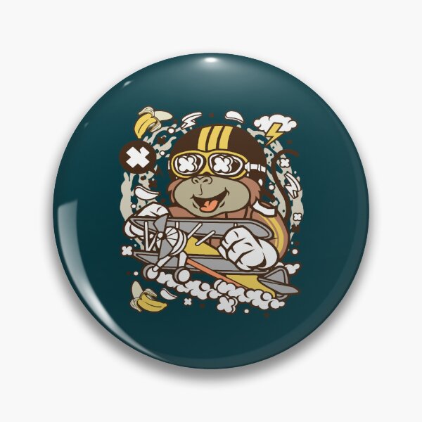 Item preview, Monkey Pilot designed and sold by BellamyTremblay.