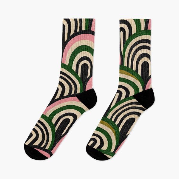 Item preview, Pink and Green Arch Pattern designed and sold by Pixel-Lair.