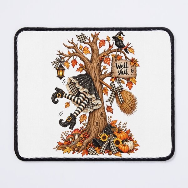 Item preview, Well Shit Funny Witch Dark Humor Halloween Witch Trendy Fall designed and sold by Thread&Fable.