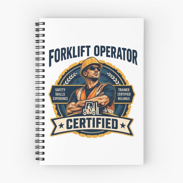 Item preview, Certified Forklift Operator Vintage designed and sold by RetroNibylander.
