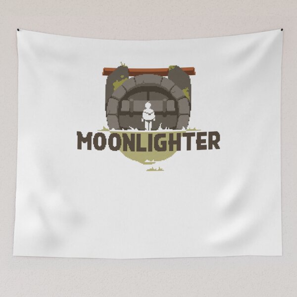 Item preview, Moonlighter Logo  designed and sold by julianapetecci.