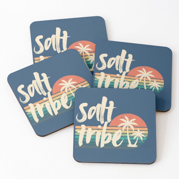 Item preview, Salt Tribe Retro Sunset Palm Trees Beach Life designed and sold by SaltTribe.