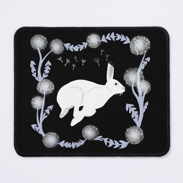 Item preview, Arctic Hare and Dandelions designed and sold by BDBirds.