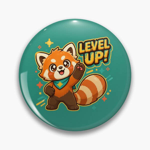 Item preview, Panda rojo retro kawaii de nivel superior designed and sold by Animepopstudio.