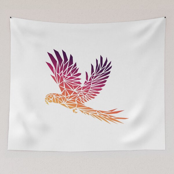 Item preview, Geometric Parrot - Sunset designed and sold by Espyr.Art.