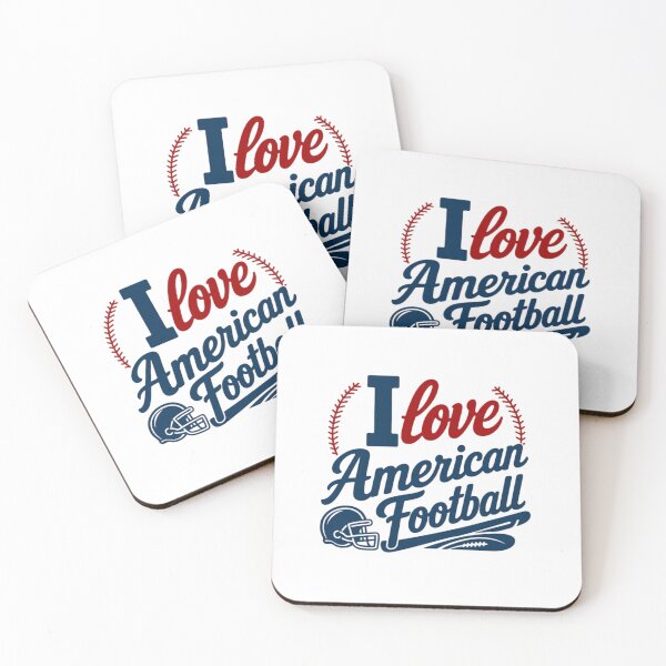 Item preview, I love American Football designed and sold by GoodPlaceToShop.