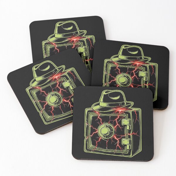 Item preview, Vintage Bank Safe Heist Art designed and sold by Gangster-Design.