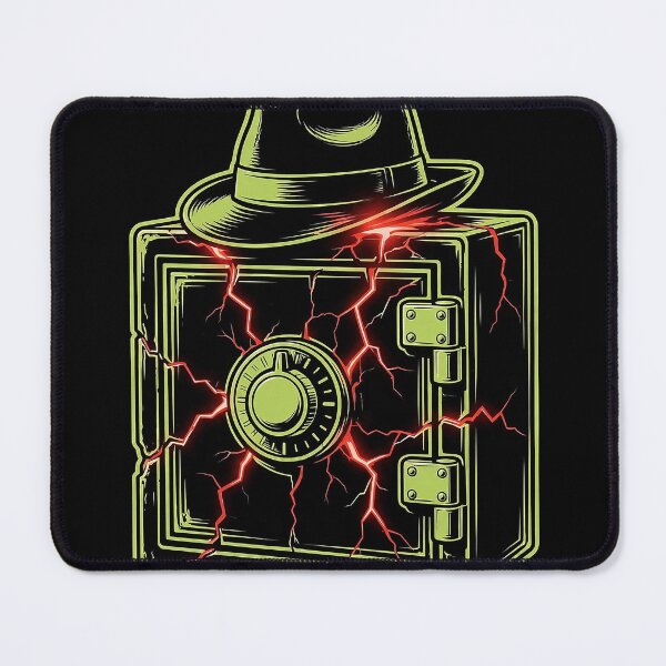 Item preview, Vintage Bank Safe Heist Art designed and sold by Gangster-Design.