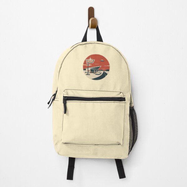 Item preview, Retro UFO – Desert Gas Station designed and sold by mellow-koko.