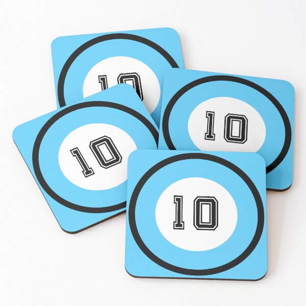 Item preview, Diez 10 Argentina Retro Mod roundel designed and sold by ModSupporters.