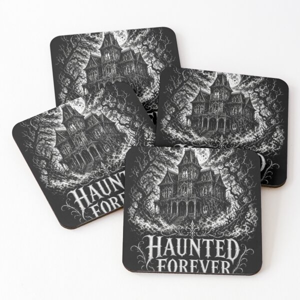 Item preview, Haunted House Halloween Gothic Dark Art T-Shirt designed and sold by OddySpud.apparel.