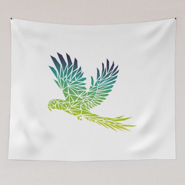 Item preview, Geometric Parrot - Aurora designed and sold by Espyr.Art.