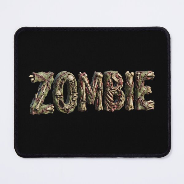 Item preview, Gory 3D Zombie Bone and Flesh Typography designed and sold by ViralVectra.