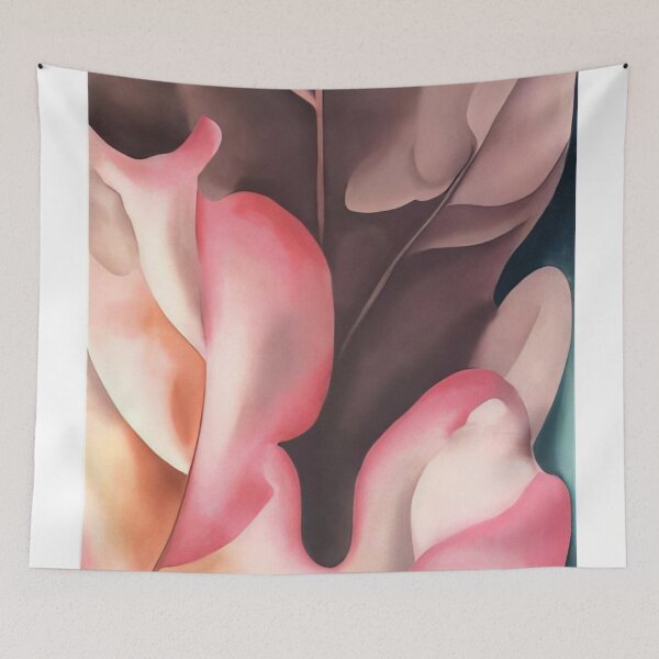 Item preview, Oak leaves pink and grey designed and sold by EtherShadeArt.