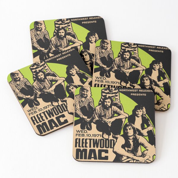 Item preview, Fleetwood Mac Original Custom Vintage Music Band Tee Unique Poster Wall Art designed and sold by Cool Robot Bro..