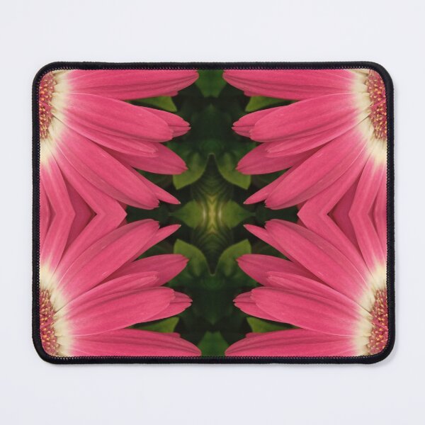 Item preview, Red-pink gerbera, mirror photo designed and sold by lyloubeaupere.