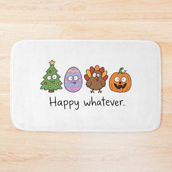 Item preview, All Four Holidays Happy Whatever Funny Gift for Holiday Hater designed and sold by RR-Arts.
