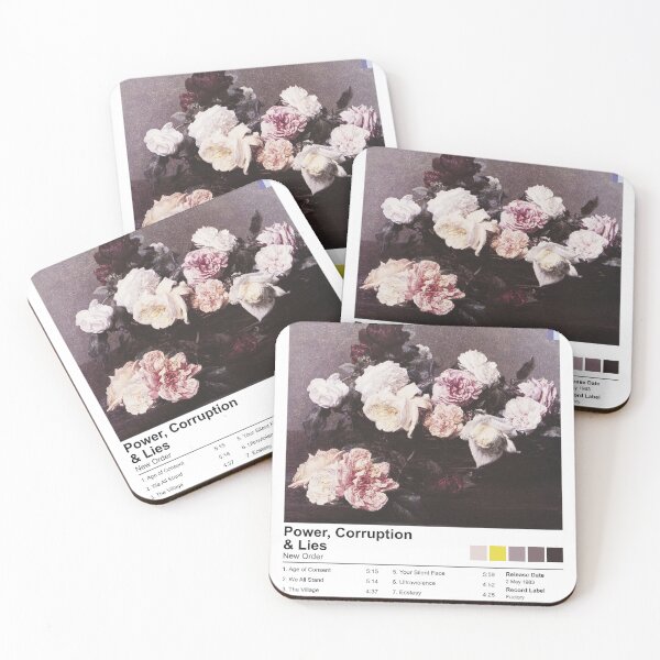 Item preview, New Order - Power, Corruption & Lies (Album Poster) designed and sold by curseofkazar.