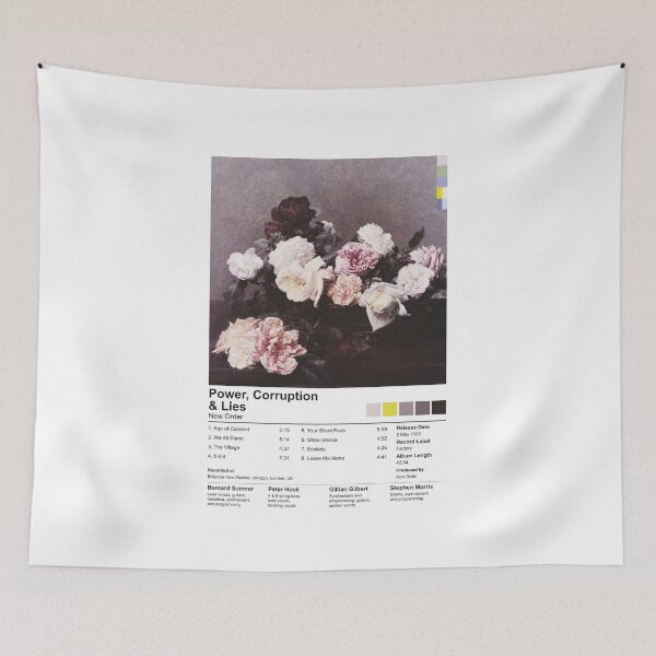 Item preview, New Order - Power, Corruption & Lies (Album Poster) designed and sold by curseofkazar.