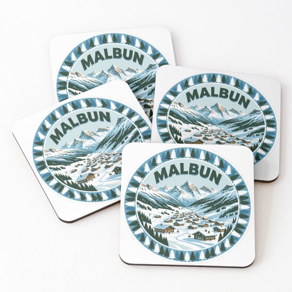 Item preview, Malbun Alps Liechtenstein Sticker designed and sold by Imaginarium of Chaos falcon88 .