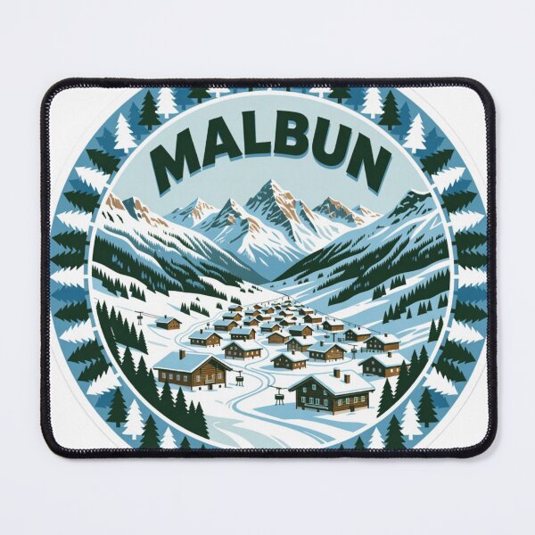 Item preview, Malbun Alps Liechtenstein Sticker designed and sold by Imaginarium of Chaos falcon88 .