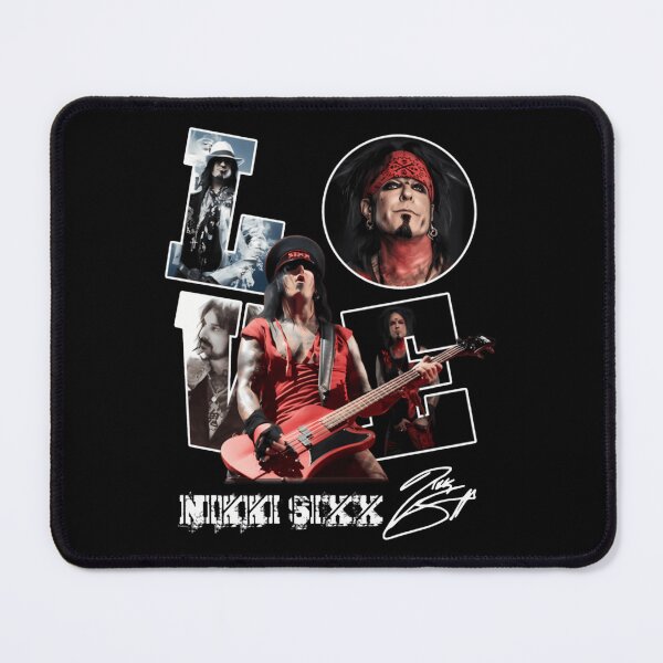 Item preview, Mötley Crüe Signature Rock Collage Design designed and sold by Jodi Baker.
