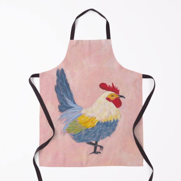 Item preview, pink chicken designed and sold by lowercaseAart.