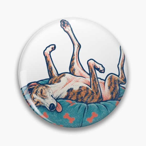 Item preview, Retired Greyhound Roaching Asleep Upside Down designed and sold by eignvalue.