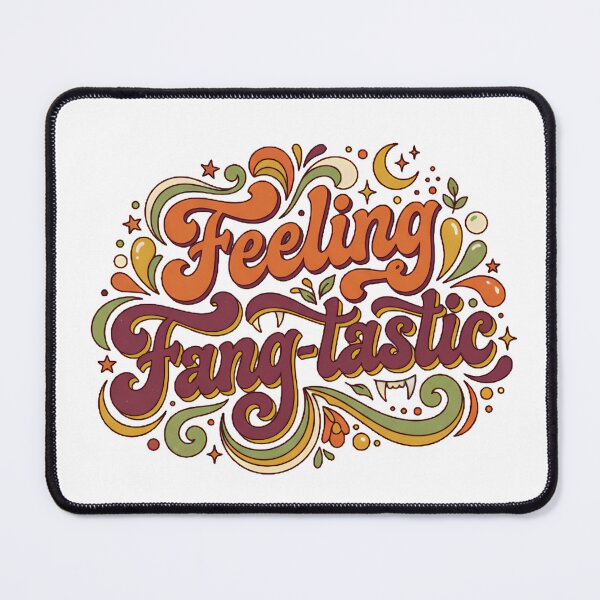 Item preview, Feeling Fang-Tastic | Retro Vampire Halloween designed and sold by Leoprinty.