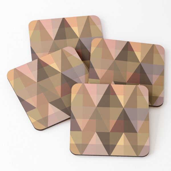 Item preview, Giraffe Spots Triangle Textile designed and sold by AfricanMuse.
