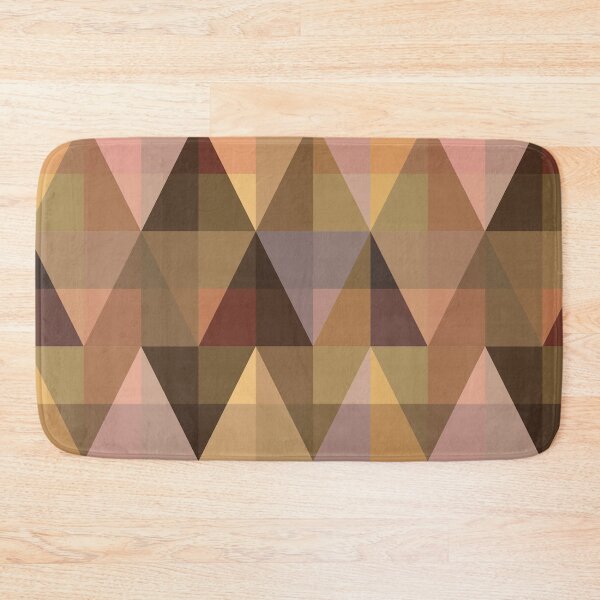 Item preview, Giraffe Spots Triangle Textile designed and sold by AfricanMuse.