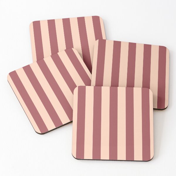 Item preview, Cabana stripes in peach designed and sold by RishabhArts1.
