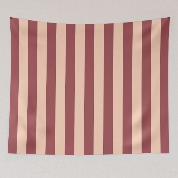 Item preview, Cabana stripes in peach designed and sold by RishabhArts1.