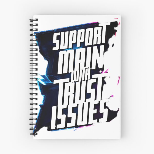 Item preview, Support Main with Trust Issues: Marvel Rivals designed and sold by sonic72fast.