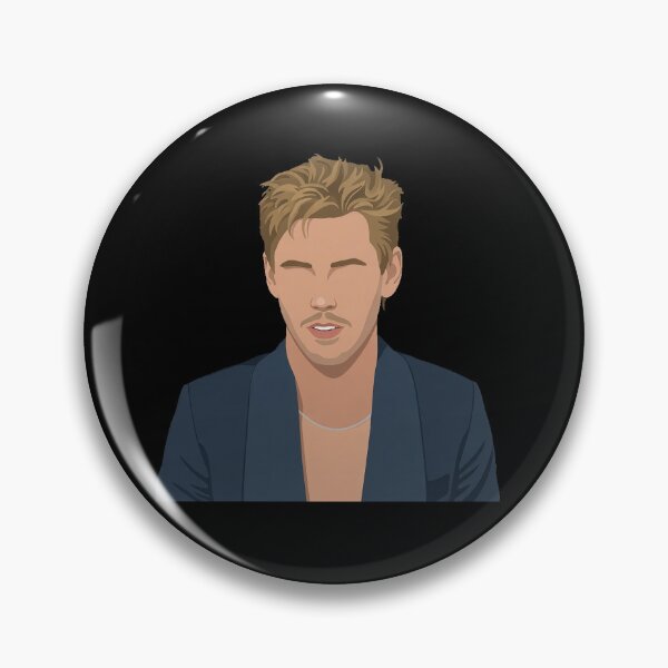 Item preview, Austin Butler Lineless Illustration designed and sold by dsxclothing.