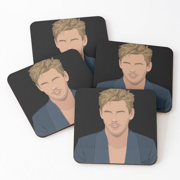 Item preview, Austin Butler Lineless Illustration designed and sold by dsxclothing.