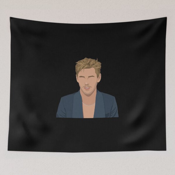 Item preview, Austin Butler Lineless Illustration designed and sold by dsxclothing.
