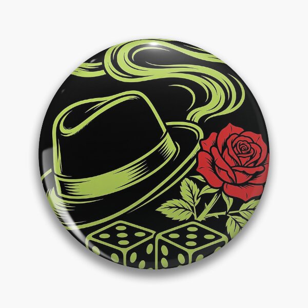 Item preview, Fedora Rose Dice Still Life Art designed and sold by Gangster-Design.