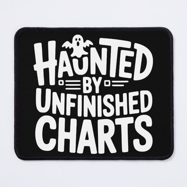 Item preview, Haunted by Unfinished Charts designed and sold by theartfulaspie.