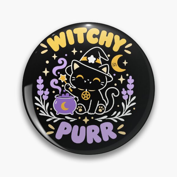 Item preview, Witchy purr designed and sold by iagorfrost.