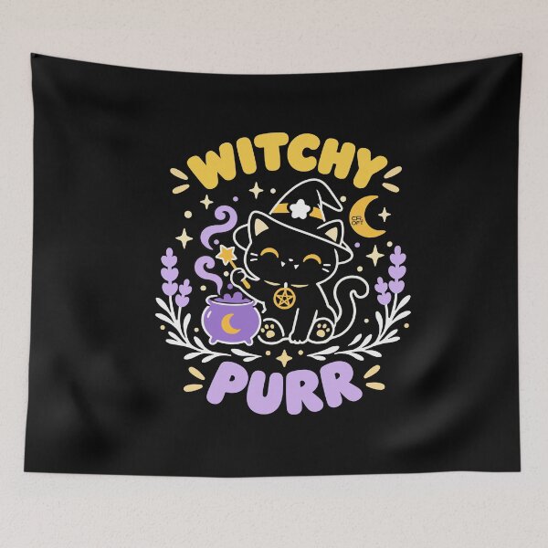 Item preview, Witchy purr designed and sold by iagorfrost.